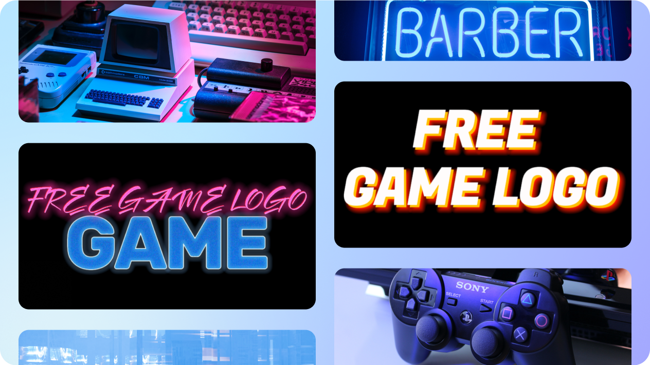 Free gaming logo maker for FPS game team