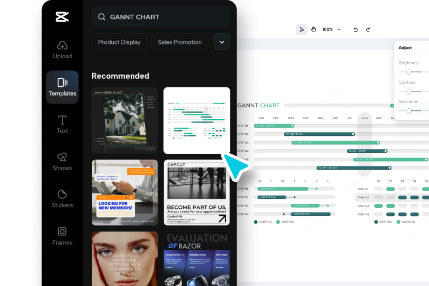 Free Online Gantt Chart Maker with Templates