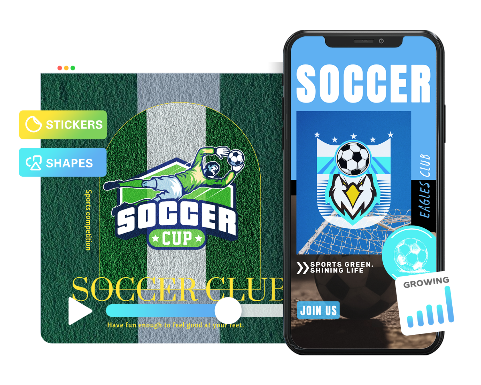 Free Soccer Team Logo Design | Concours : Création de logo
