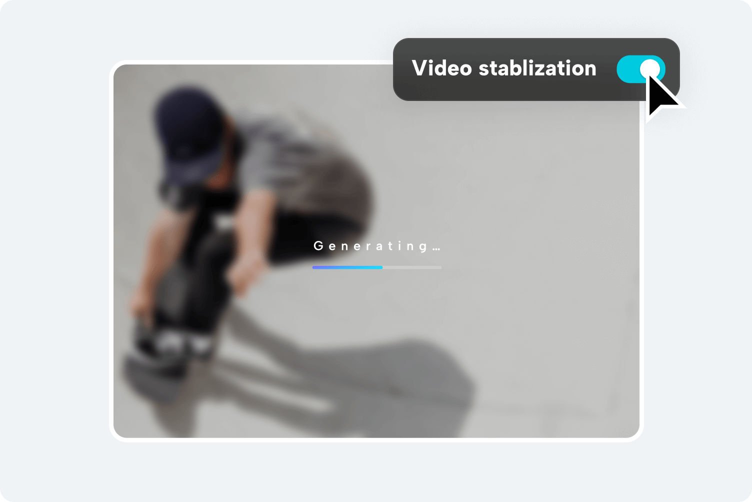 Stabilkan video dalam talian
