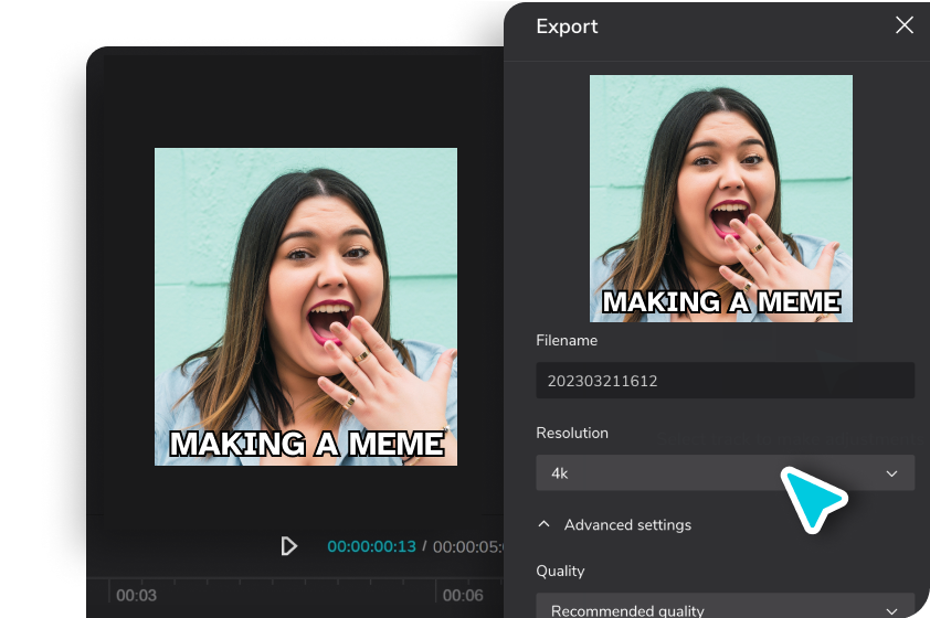 Export with no watermarks