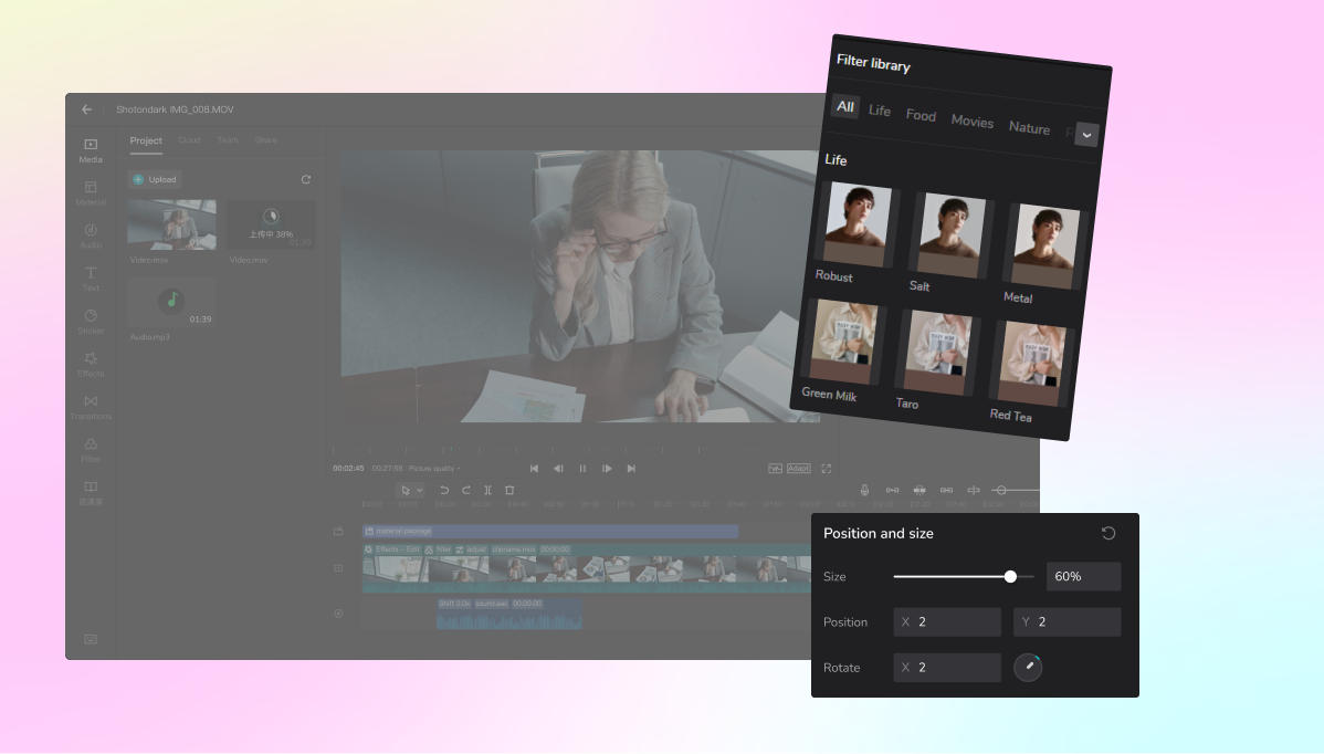 CapCut online video editor for TikTok users