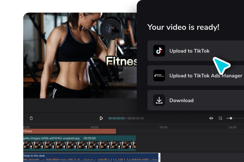 Export and post the workout videos