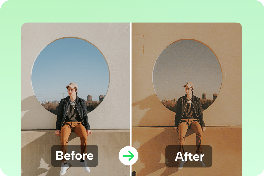 Free photo filters for enhance aesthetics 