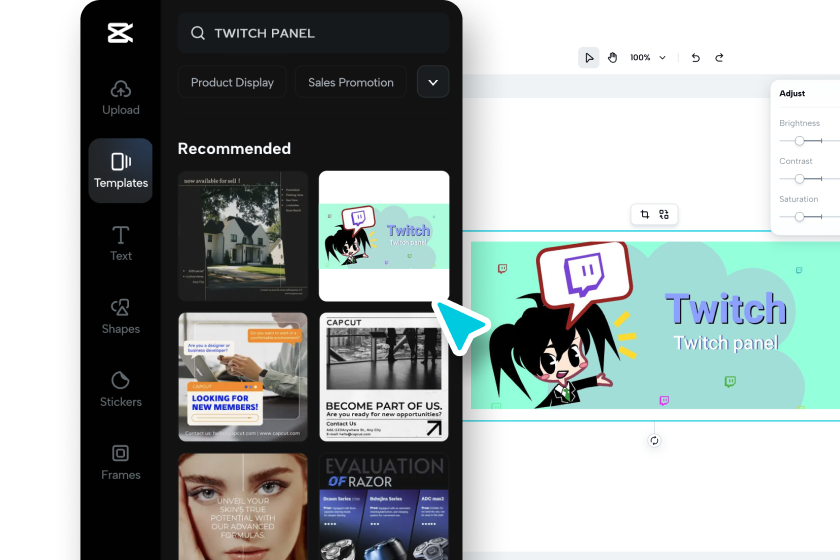 Personaliza tu diseño de emoticonos de Twitch