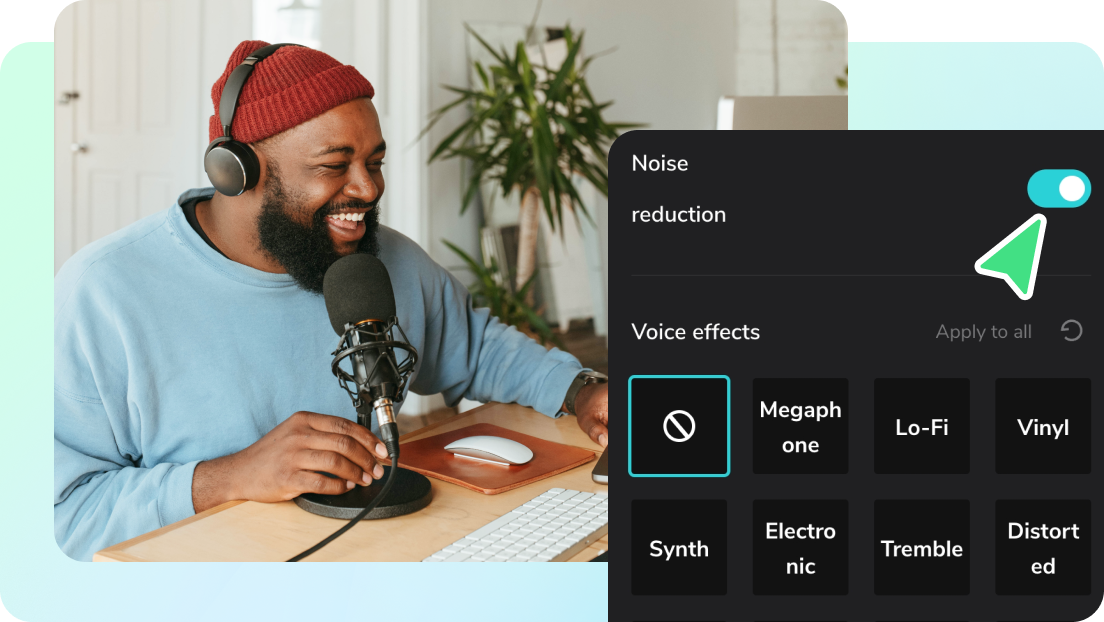 Flexible settings tailored for better audio quality 