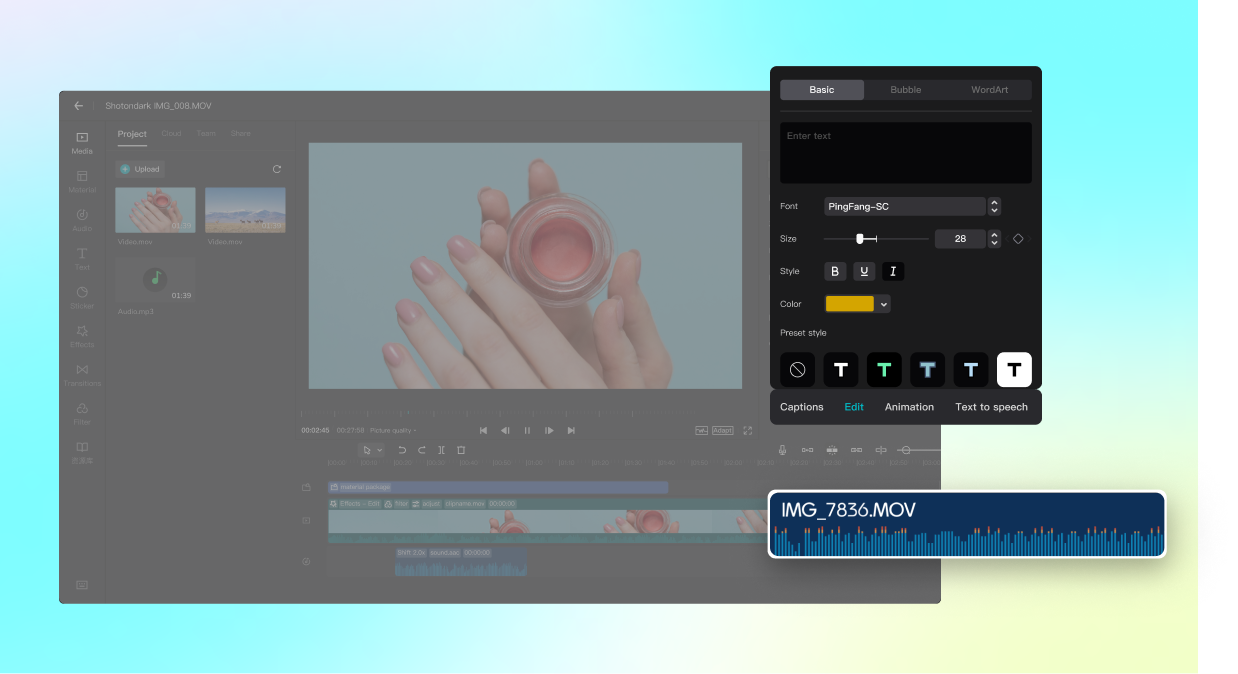 best video editing software for tiktok for pc
