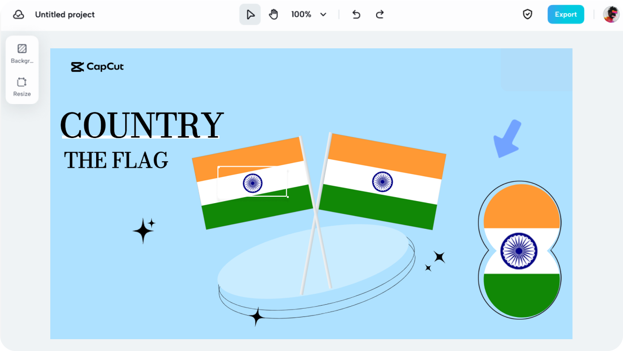 create a national flag online