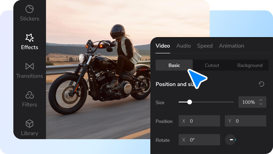 Intuitive and smart tools for video creation