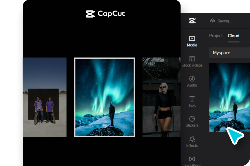 Step 1: Have your Instagram files imported, or select an Instagram template